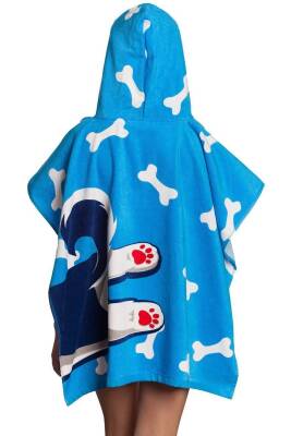 Mad Wave Çocuk HUSKY Poncho, 70*130 cm - 2
