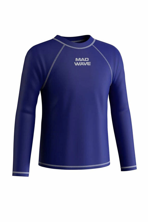 Mad Wave Çocuk Yüzme T-Shirt longsleeve, Mavi - 1