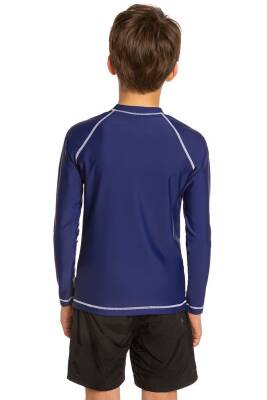 Mad Wave Çocuk Yüzme T-Shirt longsleeve, Mavi - 3
