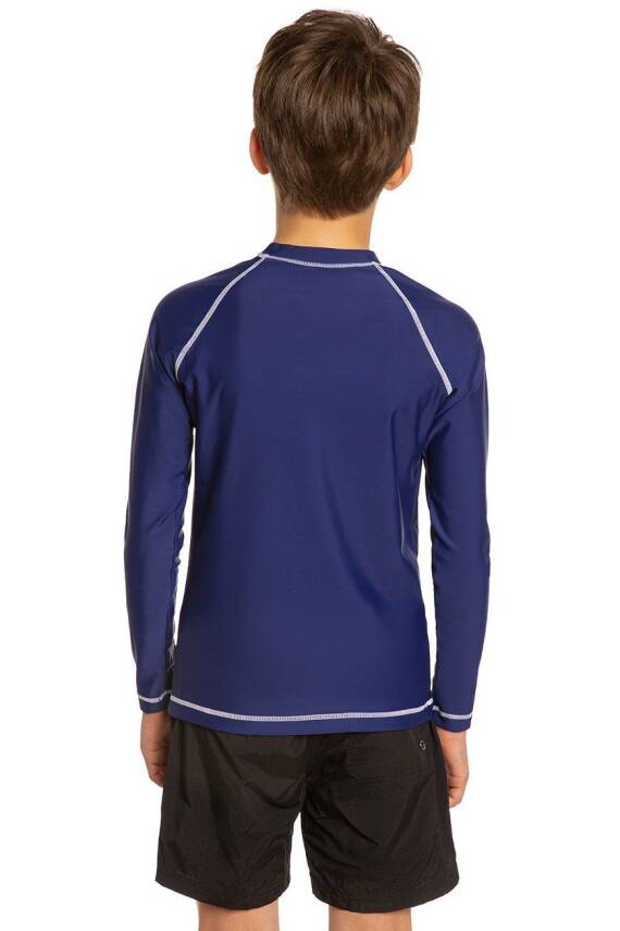 Mad Wave Çocuk Yüzme T-Shirt longsleeve, Mavi - 3