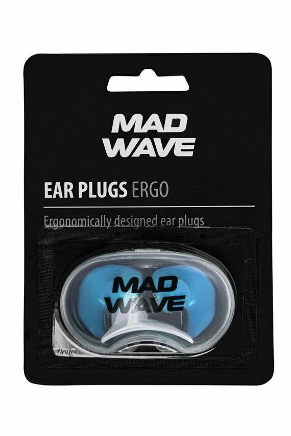 Mad Wave Ergo Silkon Kulak Tıpa Mavi - 4