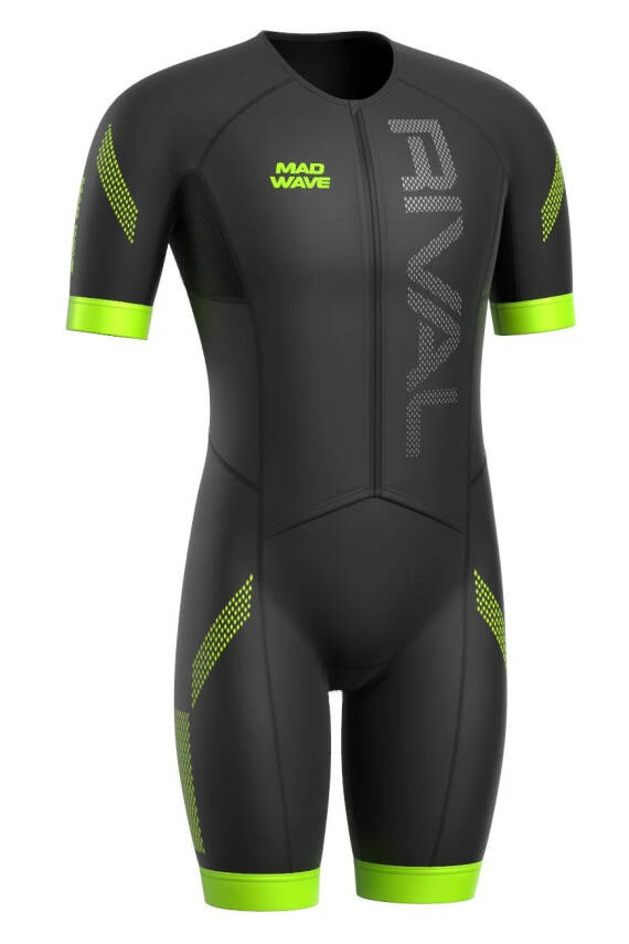 Mad Wave Erkek Yarış Tri-Suit Rival STY, Siyah - 1