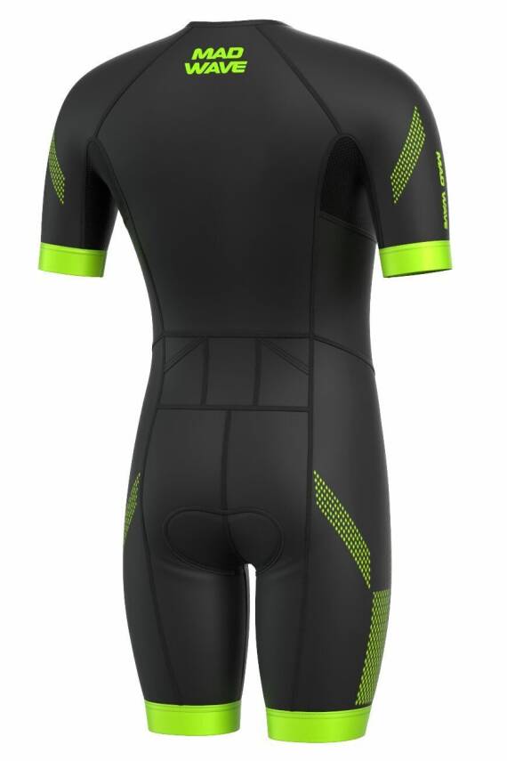 Mad Wave Erkek Yarış Tri-Suit Rival STY, Siyah - 2
