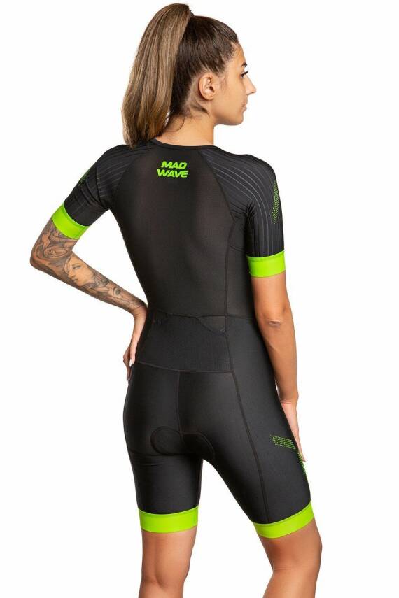Mad Wave Kadın Tri-Suit Rival STY lady, Siyah - 3
