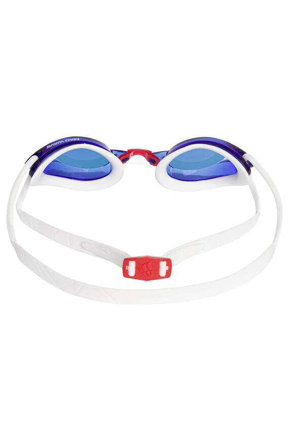 Mad Wave Racing goggles STREAMLINE Rainbow Beyaz - 2