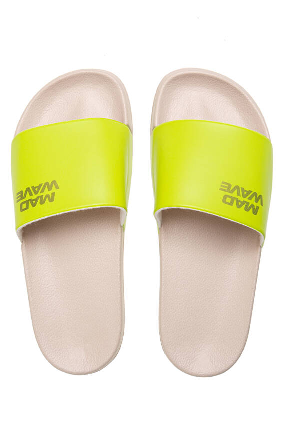 Mad Wave Terlik Chill (36-40) Lime, Beige - 4